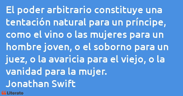 Frases de Jonathan Swift