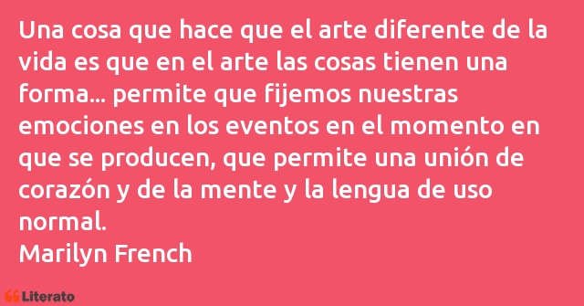 Frases de Marilyn French