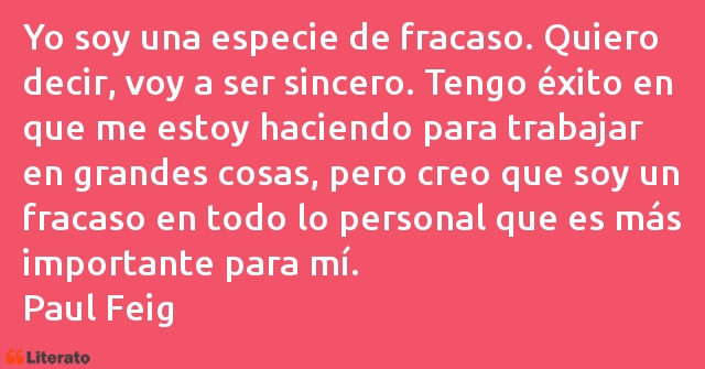 Frases de Paul Feig