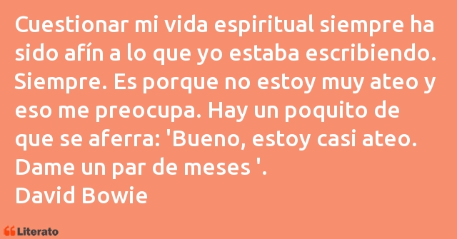 Frases de David Bowie