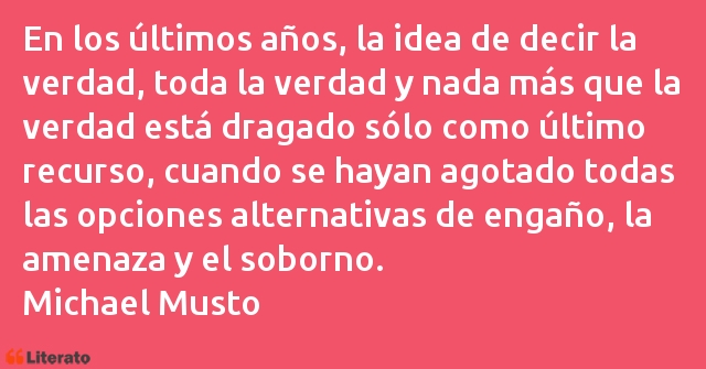 Frases de Michael Musto