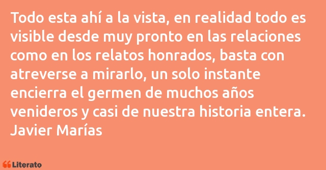 Frases de Javier Marías