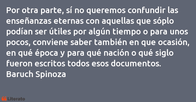 Frases de Baruch Spinoza