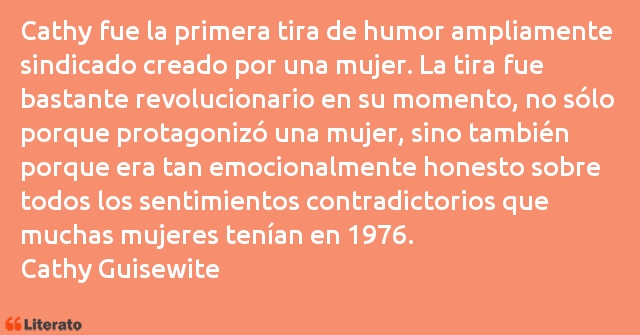 Frases de Cathy Guisewite