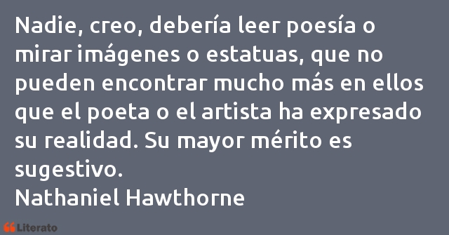 Frases de Nathaniel Hawthorne