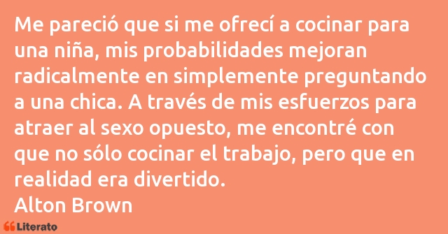 Frases de Alton Brown