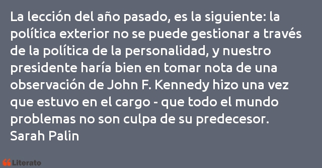 Frases de Sarah Palin