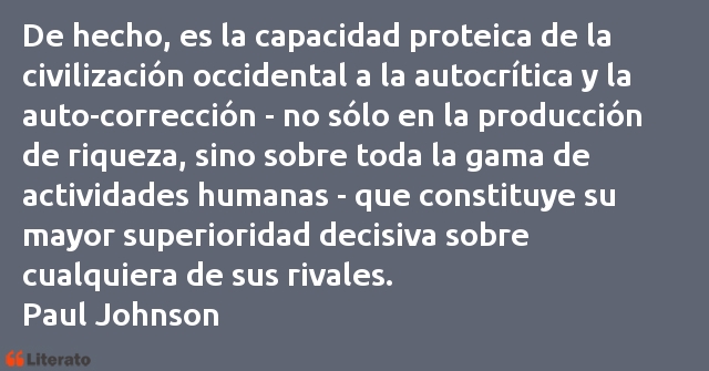 Frases de Paul Johnson