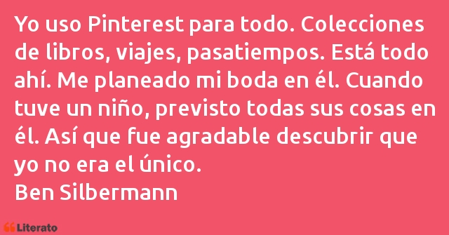 Frases de Ben Silbermann