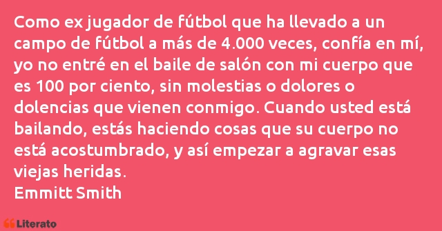 Frases de Emmitt Smith