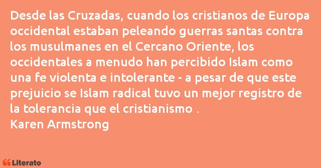 Frases de Karen Armstrong