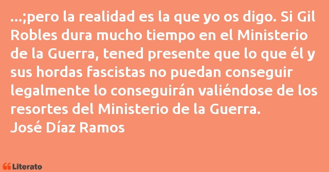 Frases de José Díaz Ramos