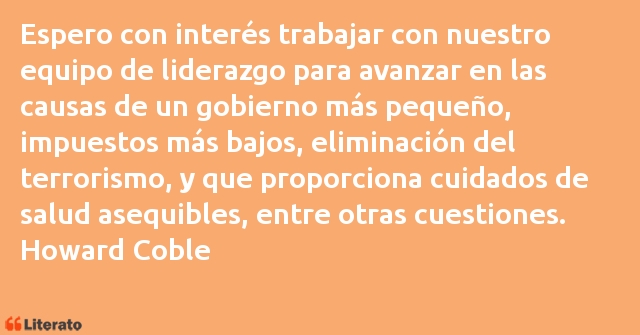 Frases de Howard Coble