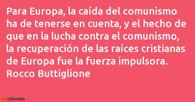 Frases de Rocco Buttiglione