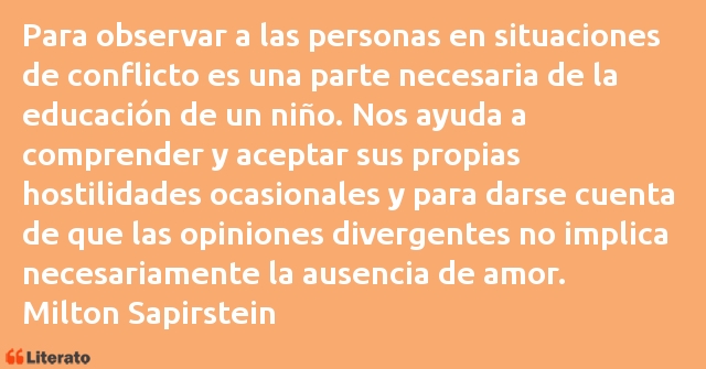 Frases de Milton Sapirstein