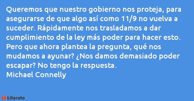 Frases de Michael Connelly