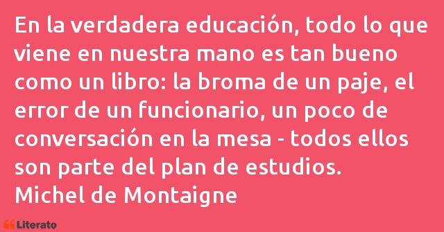 Frases de Michel de Montaigne