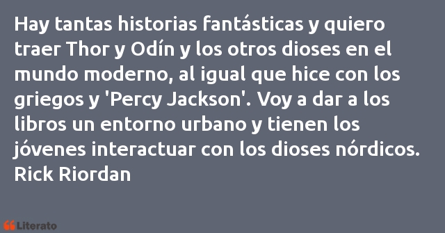 Frases de Rick Riordan