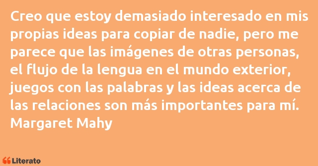 Frases de Margaret Mahy