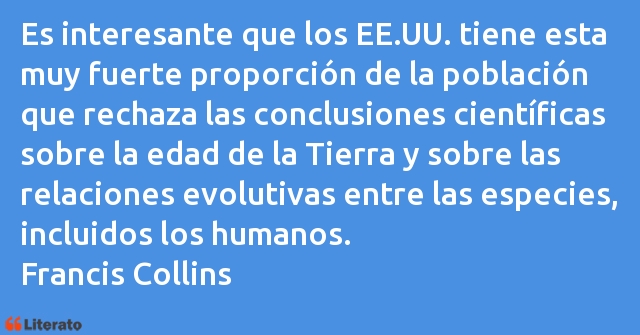 Frases de Francis Collins