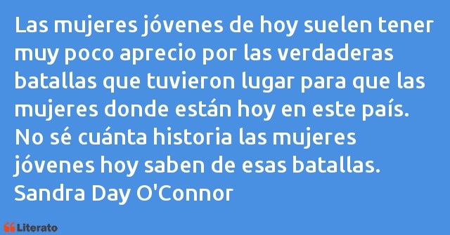 Frases de Sandra Day O'Connor