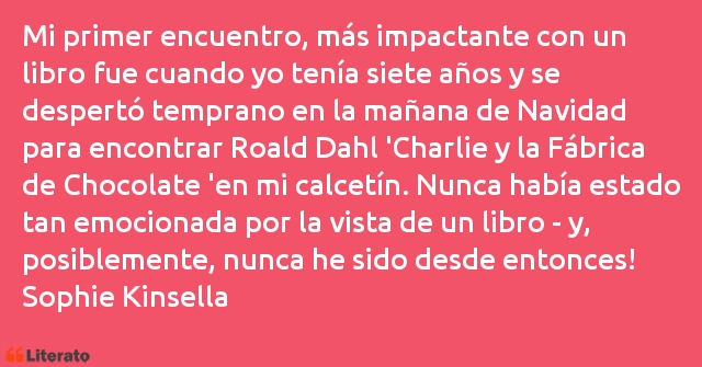 Frases de Sophie Kinsella