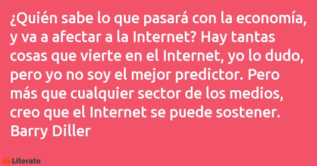 Frases de Barry Diller