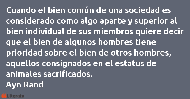 Frases de Ayn Rand