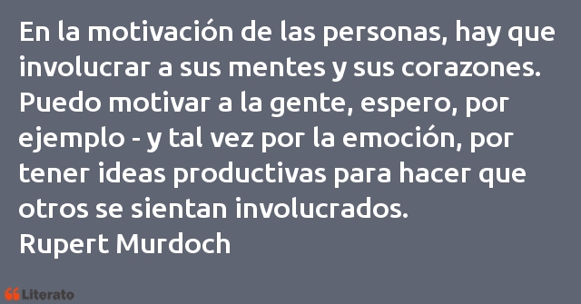 Frases de Rupert Murdoch