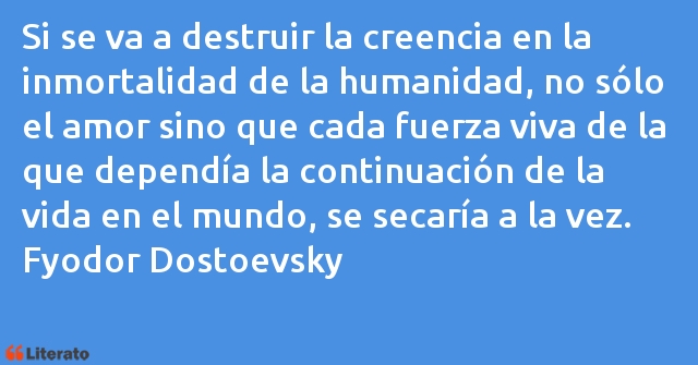 Frases de Fiódor Dostoyevski