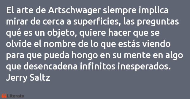 Frases de Jerry Saltz