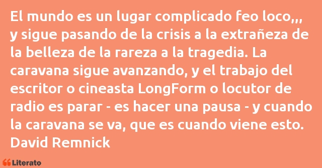 Frases de David Remnick