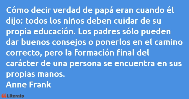 Frases de Ana Frank