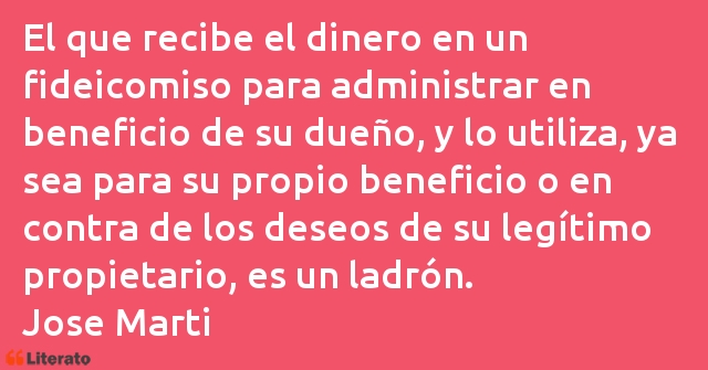 Frases de José Martí