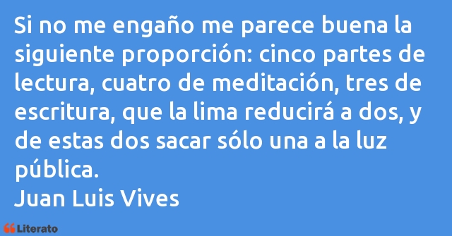 Frases de Juan Luis Vives