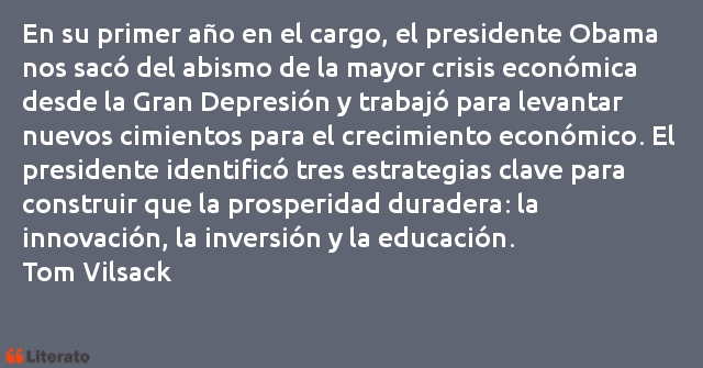 Frases de Tom Vilsack