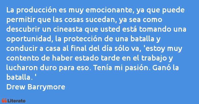 Frases de Drew Barrymore