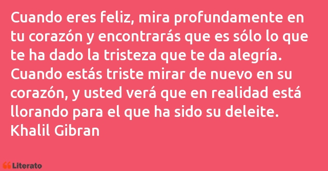 Frases de Khalil Gibran