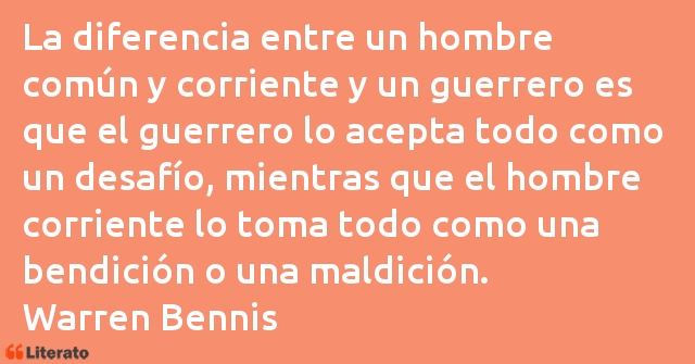 Frases de Warren G. Bennis