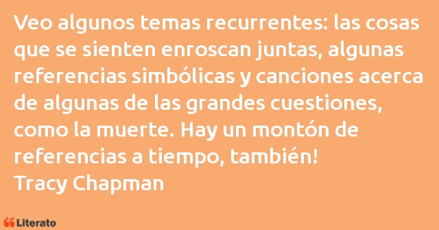 Frases de Tracy Chapman