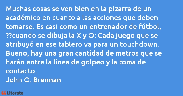 Frases de John O. Brennan