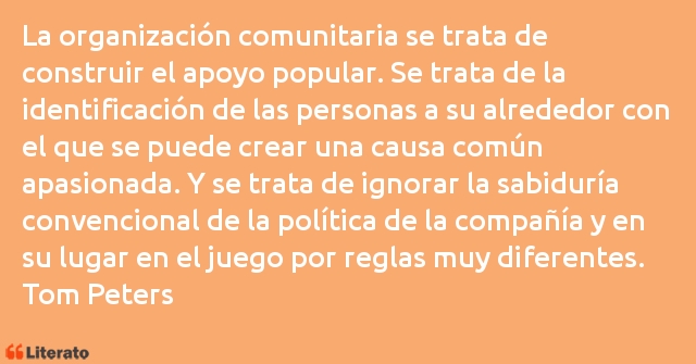 Frases de Tom Peters