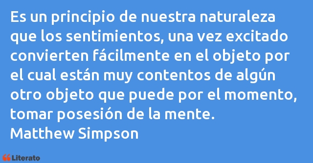 Frases de Matthew Simpson