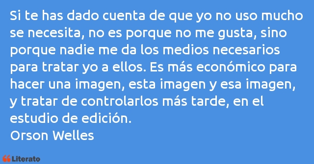 Frases de Orson Welles