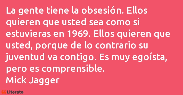 Frases de Mick Jagger