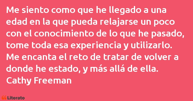 Frases de Cathy Freeman