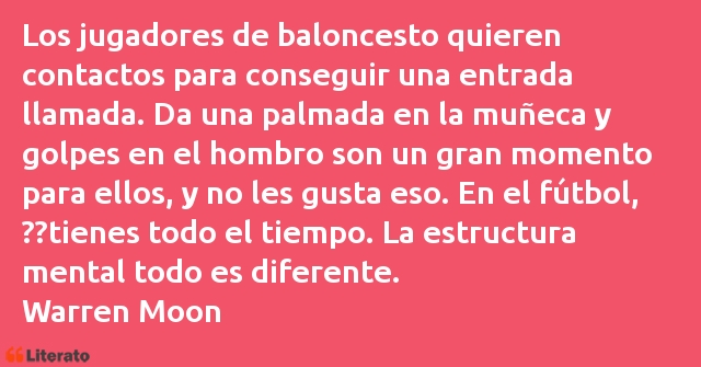 Frases de Warren Moon