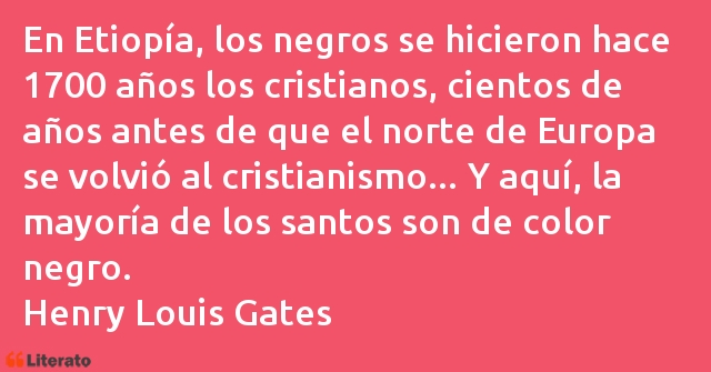 Frases de Henry Louis Gates