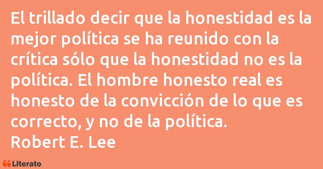 Frases de Robert E. Lee