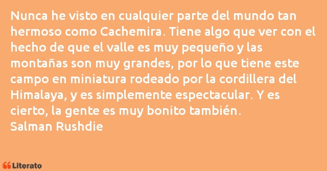 Frases de Salman Rushdie